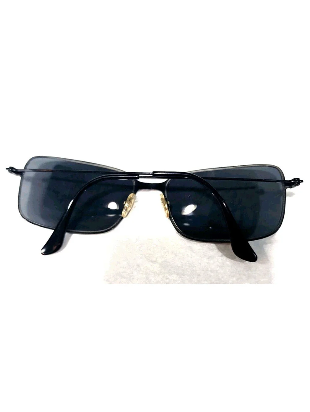 Ray Ban RB3514 153/71 Black Metal Square Sunglasses Frame 58-17
